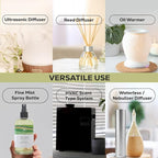 Aroma Country Rajanigandha (Tuberose) Luxury Diffuser Oil Refill & Fragrant Room Spray for Reed Diffusers, Electric Machines, and Oil Warmers (8.5 Fl. oz)