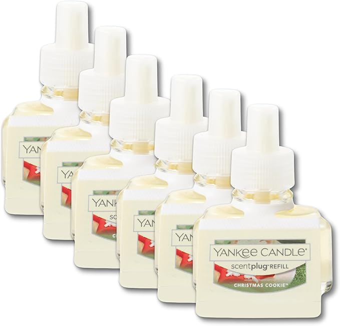 Yankee Candle ScentPlug Refill, Christmas Cookie (Pack of 6)