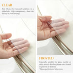 Deep Dream 1.5mm Clear Desk Cover Protector, 28×44 Inch Clear Table Protector, Rectangular Vinyl Desk Pad, PVC Plastic Table Cover for Office, Dresser, Night Stand, Computer & Writing Desk Tabletop