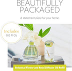 AGRARIA Reed Diffuser Refill, Scented Oil Home Fragrance, Reed Oil Diffuser Gift Set for All Occasions