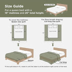 Bedsure Queen Comforter Set - 7 Pieces Reversible Burgundy Bedding, Queen Size Bed Set for All Seasons, Bed in a Bag with Down Alternative Comforter, Sheets, Pillowcases & Shams