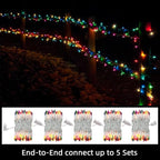 LAMPHOME Easter String Lights, 20FT 100 Count Incandescent Connectable Mini String Lights, Waterproof Easter Decorations for Indoor Outdoor Patio Party Home Garden Yard Decor