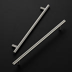 Ravinte 12-1/2 Inch Cabinet Handles Brushed Nickel Stainless Steel Kitchen Cupboard Hardware Cabinet Handles 10" Hole Center 4 Pack
