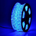 50ft 360 LED Waterproof Rope Lights, 110V Connectable Indoor Outdoor Blue Rope Lights for Outside, Deck, Patio, Pool, Camping, Bedroom Decor, Landscape Lighting and More (Blue)
