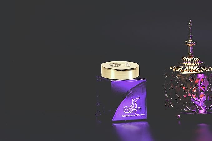 Almas Perfumes Bakhoor Saher Al Kalmat – Premium Oriental Incense 60g | Long-Lasting Fragrance with Oud | Made in K.S.A