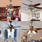 Ceiling Fan Pull Chain, 2 pieces 3mm Diameter Beaded Ball Fan Pull Chain, 12 Inches Fan Pulls Set with Connector (ORB)