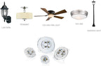 7" LED Light Engine - 8.39" Overall, 28W 2450LM, 5000K Daylight, Dimmable Retrofit Kit for Ceiling Lights, Ceiling Fans, Pendants, Lanterns, Garden Fixtures, UL Certified