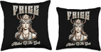 Nordic Vikings Legends Old Norse Mythology Gods Frigg Nordic Scandinavian Legends Old Norse Mythology Gods Throw Pillow, 18x18, Multicolor