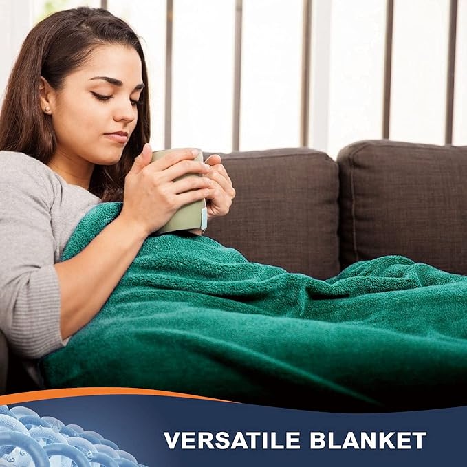 Walensee Fleece Blanket Plush Throw Fuzzy Lightweight (King Size 108x90 Emerald Green) Super Soft Microfiber Flannel Blankets for Couch, Bed, Sofa Ultra Luxurious Warm and Cozy for All Seasons