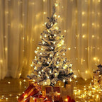 ANJAYLIA Star Lights 100 LED 32 FT Battery Operated String Lights Battery Power Star Fairy Lights for Bedroom Indoor & Outdoor, Party, Ramadan, Christmas Decorations Warm White