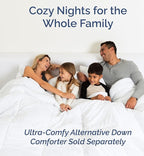 Queen Size 4 Piece Sheet Set - Comfy Breathable & Cooling Bed Sheets Set - Hotel Luxury Bedding for Women, Men, Kids, Teens, Boys & Girls - Deep Pockets, Ultra-Soft, Wrinkle Free - Oeko-Tex - Ice Blue