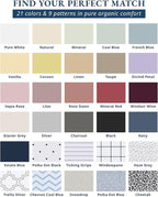 LANE LINEN 100% Organic Cotton Printed California King Sheets Set, Fully Elasticized Reinforsed Seams in Fitted Pocket, Naturally Cooling All Season Cal King Sheet Deep Pocket Bedding- Polka Dot