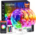 DAYBETTER Smart WiFi Led Lights for Bedroom 150 ft, Tuya App Controlled Led Strip Lights, Compatible with Alexa and Google Assistant, Color Changing Led Light Strip with Remote for Room Party Kitchen