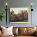Candle Sconces Long Wall Candle Holder - Set of 2 Black Long Wall Candle Sconce Retro Chic Wall Sconces Candle Holder Decoration for Dining Room, Living Room, Office, Bathroom