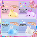 One Fire Cute Night Light, Remote+16 Colors Teen Girl Gifts for Girls, TAP for Fun Teen Girl Stuff Anime Stuff, Cute Things for Girls