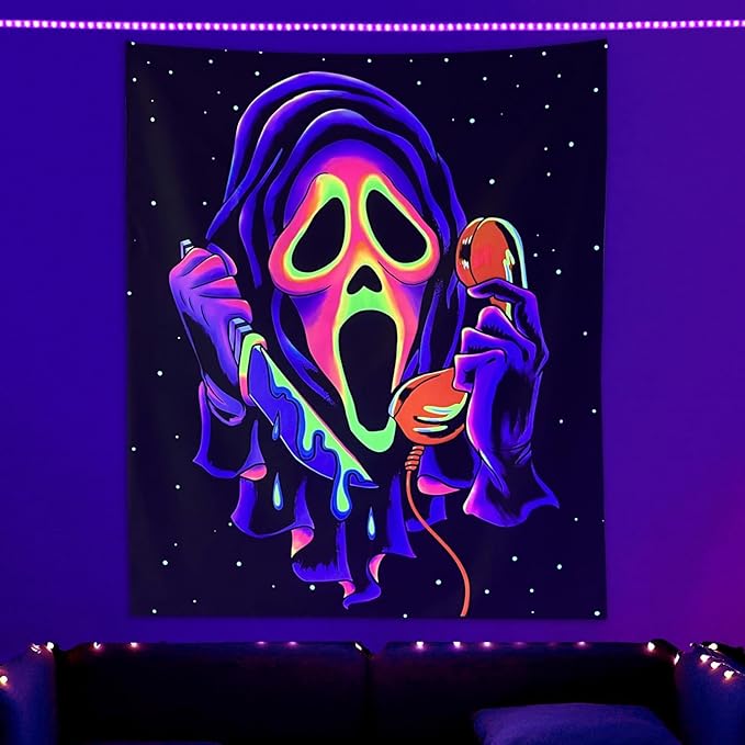 roperry 40ft LED Black Light Strip Kit, 720 Units Lamp Beads, Non-Waterproof Blacklights for Glow Party, Indoor Birthday, Body Paint,Halloween (Indoor)