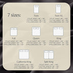 LuxClub 4 PC Full Sheet Set, Breathable Luxury Bed Sheets, Deep Pockets Wrinkle Free Cooling Bed Sheets Machine Washable Hotel Bedding Silky Soft - Black Full