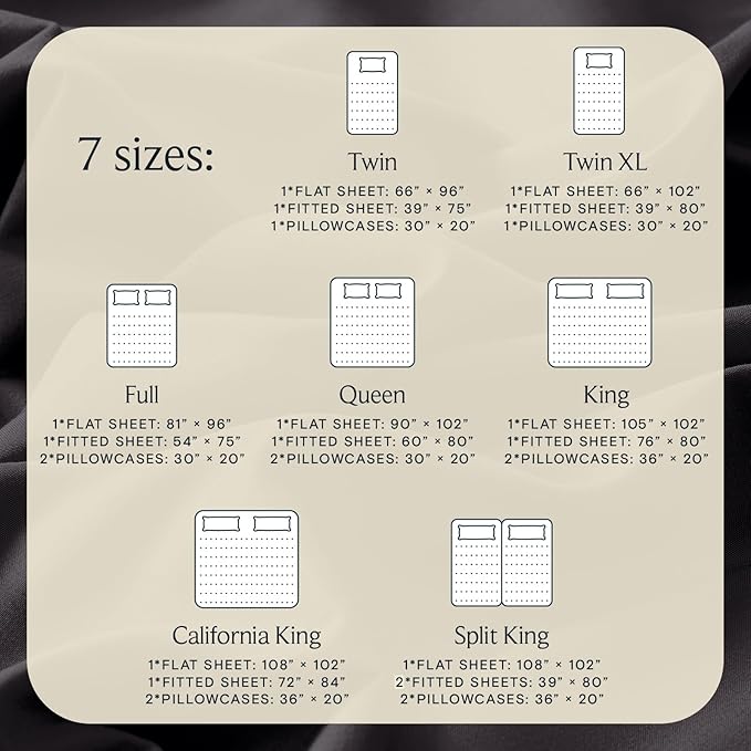 LuxClub 4 PC Full Sheet Set, Breathable Luxury Bed Sheets, Deep Pockets Wrinkle Free Cooling Bed Sheets Machine Washable Hotel Bedding Silky Soft - Black Full