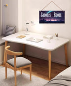 Personalized Sign Science Fiction Themed For Kids Room Starry Sky Nursery Door Art Decor For Little Man Cave,Custom Name Wall Decor Decorative Plate for Boys Bedroom Girls Room
