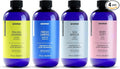AROMAR Premium Fragrance Oil, Long-Lasting, Reinvigorating Uplifting Aroma for Aromatherapy, & Household Uses. Assorted 8oz scents 4pk