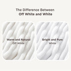 Bedsure GentleSoft Twin XL Blanket for Bed - Cozy Soft Blankets for Women, Cute Small Fleece Throws for Girls, Graduation Decorations Gift for Her Him School Dorm, Off White, 66x90 Inches