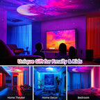 Star Projector Astronaut Galaxy Projector - Bluetooth Speaker, White Noise,Moon Nebula Night Light for Bedroom, 360° Adjustable,Timer and Remote, Star Galaxy Projectors for Kids Adult,Gift Choice