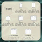LuxClub 4 PC Full Sheet Set, Breathable Luxury Bed Sheets, Deep Pockets Wrinkle Free Cooling Bed Sheets Machine Washable Hotel Bedding Silky Soft - Emerald Full