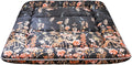 MAXYOYO Black Floral Japanese Futon Floor Mattress, Bed Mattress Topper Portable Thick Sleeping Pad Floor Bed Roll Up Camping Mattress Folding Couch Bed Mattress Pad for Guest Room, Queen