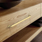Asidrama 10 Pack 7.5 Inch(192mm) Brushed Gold Kitchen Cabinet Handles, Cabinet Pulls Kitchen Cabinet Hardware for Cupboard Drawer Pulls