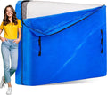 AlexHome Mattress Bags for Moving and Storage - Full XL- Heavy Duty Tarp Reusable Mattress Storage Bag,Easy Carrier Mattress Moving Cover,Moving Bags,Moving Supplies (Full XL Size)