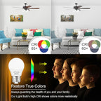 comzler LED Refrigerator Light Bulb, E26 LED Bulbs 60 Watt Equivalent, A15 Appliance Small Bulbs E26 Base with 4000K Natural White, Ceiling Fan Bulb, 600LM, Indoor Outdoor Light, Non-Dimmable, 8 Pack