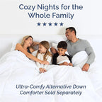 Full Size 4 Piece Sheet Set - Comfy Breathable & Cooling Bed Sheets Set - Hotel Luxury Bedding for Women, Men, Kids, Teens, Boys & Girls - Deep Pockets, Ultra-Soft, Wrinkle Free - Oeko-Tex - Ice Blue