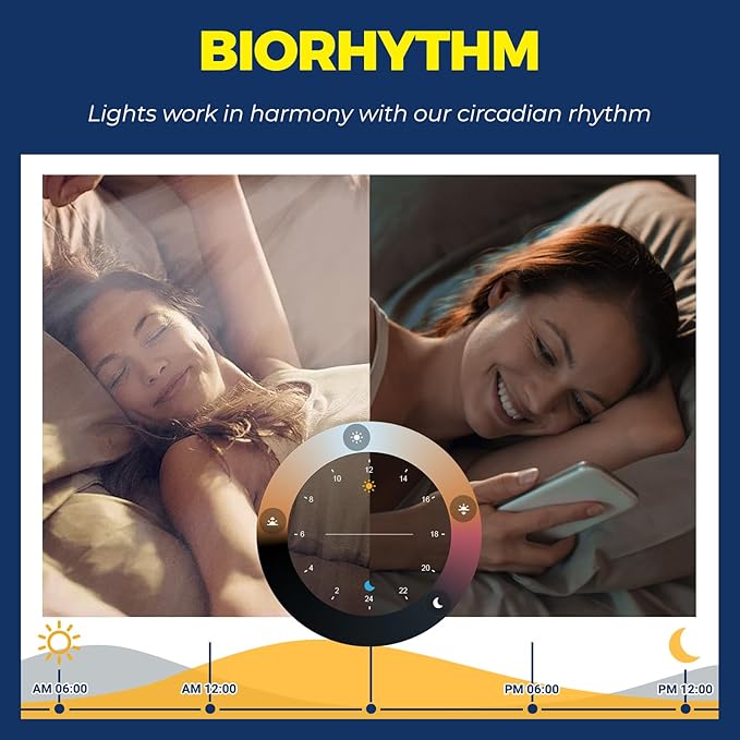 Lightinginside Smart Light Bulbs 100W Equivalent, Works with Alexa/Google Home/Smart Life, 1350LM 11W RGBCW Color Changing LED Light Bulbs, 2.4G WiFi Bluetooth Bulb, No Hub Required, ETL Listed, 2PCS