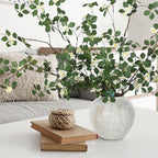 6 Pcs Tall Artificial Flowers Branches for Spring Indoor Decoration, 63 Inch Fake Faux Flowers with Long Stems for Vase Wedding Home Party Table Centerpieces (Rattan Guanyin Lotus)