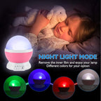 Night Light for Kids, Toys for 3 4 5 6 7 8 Year Old Boys Girls, Star Projector 360 Degree Rotation - 4 LED Bulbs 12 Light Color Changing with USB Cable, Romantic Gifts for Men Women Children