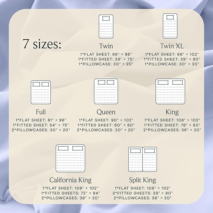 LuxClub 4 PC Sheet Set Bed Sheets Deep Pockets 16" Eco Friendly Wrinkle Free Cooling Machine Washable Hotel Bedding Silky Soft - Sky Blue King