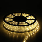 50Ft LED Rope Lights, Cuttable LED Strip Lights Outdoor Waterproof Decorative Lighting for Indoor/Outdoor Decorations,Eaves,Backyards Garden,Party and Bedroom Decorations(Warm White)
