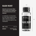 Hotel Collection Diffuser Oil - Black Velvet - Aromatherapy Essential Fragrance Oil - Blonde Woods, Rose, and Black Fig - 120ML 4.1 Fl oz
