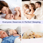 ABENE California King Size Mattress Topper for Back Pain Relief, Extra Thick Mattress Pad Pillowtop, Soft Plush Mattress Cover Bed Topper with Deep Pocket, Overfilled Down Alternative Filling, White