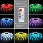 Armacost Lighting 423501 Multi-Color + White LED Tape Light Kit