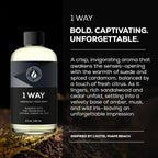 Aroma Country 1 Way Diffuser Oil - Luxury Hotel Santal Fragrance Oil for Diffuser Refill, Sandalwood Home Aroma Diffusers & Room Spray - My Way Premium Aromatherapy Oils & Home Scent (4 Fl Oz)