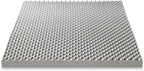 Best Price Mattress Mellow 4 Inch Egg Crate Memory Foam Mattress Topper with Infusion, Queen