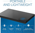3-Way Mirror with LED Lights for Self Hair Cutting – Adjustable, Portable, 360-Degree View