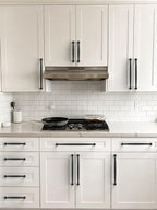 10 Pack Matte Black Cabinet Pulls 5 Inch(128mm) Kitchen Cabinet Handles Solid Zinc Alloy Cabinet Hardware Drawer Pulls