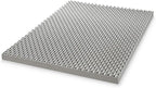 Best Price Mattress Mellow 4 Inch Egg Crate Memory Foam Mattress Topper with Infusion, Queen