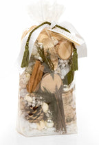 ANDALUCA Frosted Pine Winter Pinecone Fragrance Potpourri (Winter White)