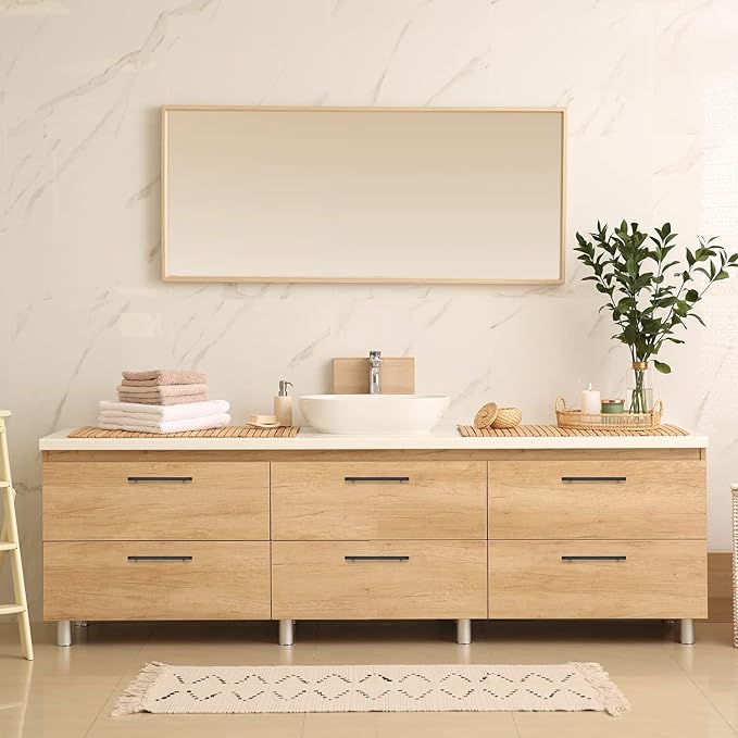 Ravinte Black Cabinet Handles 20 Pack 8 inch Matte Black Square Cabinet Pulls Kitchen Hardware 11 inch Overall Length Kitchen Drawer Pulls