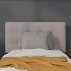 Flash Furniture Bedford Tufted Upholstered Twin Size Headboard in Light Gray Fabric