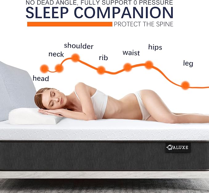 3 Inch Gel Memory Foam Mattress Topper King Size High Density Cooling Pad Pressure Relief Bed Topper (with Removable & Bamboo Cover)
