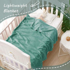 Exclusivo Mezcla Fleece Throw Blanket for Couch, Super Soft and Warm Blankets, Celadon Throw All Season Use, Cozy, Plush, Lightweight, 40x50 Inches
